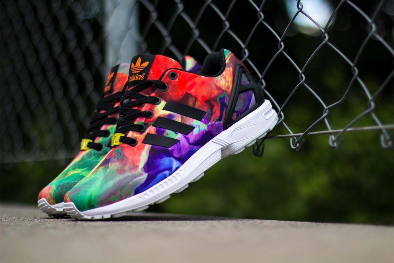 zx flux rouge bordeaux