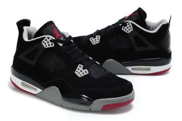 air jordan 4 noir et rouge