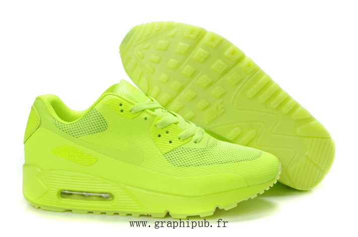 air max 90 jaune fluo femme