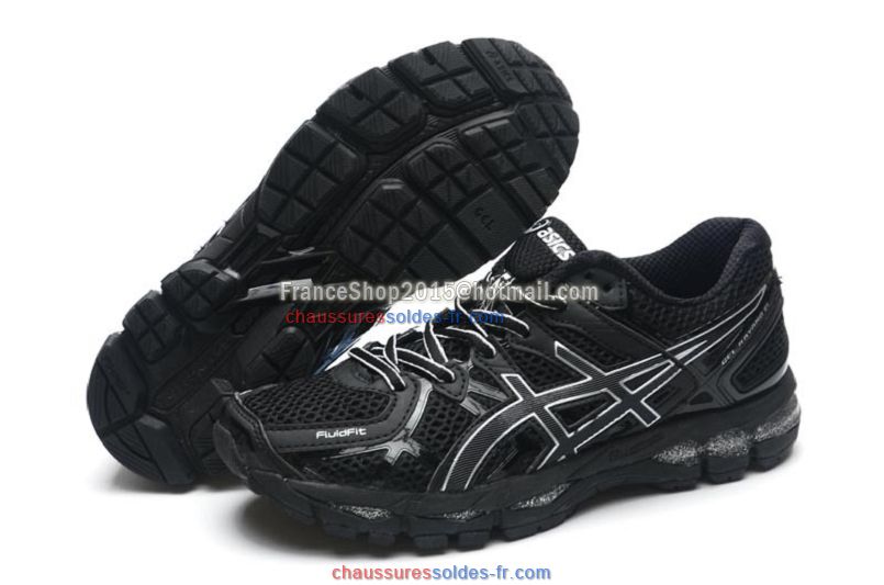 asics running homme noir