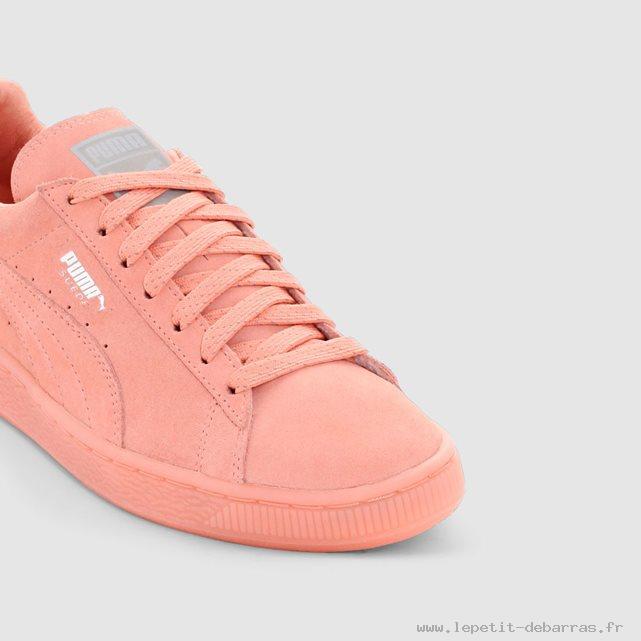 puma suede femme corail